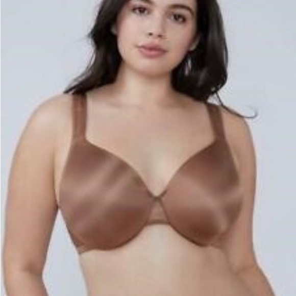 Lane Bryant Invisible Backsmoother Bra Brown 42D - Picture 4 of 4